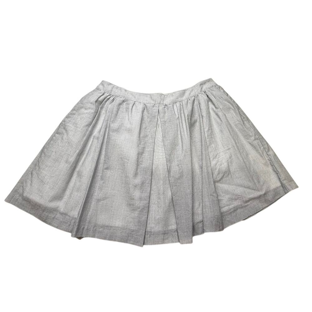BCBG Generation Striped Button-Front Mini Skirt - Picture 3 of 8